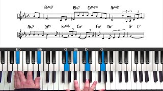 quotMistyquot Jazz Piano Tutorial The Easy Way To Learn Jazz Piano [upl. by Orecic372]