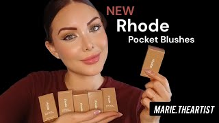 RHODE NEW POCKET BLUSHESFULL REVIEW [upl. by Layla]