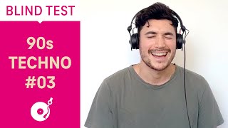 Blind Test  90s Techno 3  Episode 8 Electronic Beats TV [upl. by Eimot]