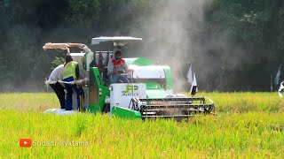 KOMBI SAWAH BESAR JAVATECH 93 HP MEMANEN PADI DENGAN CEPAT [upl. by Zedekiah524]