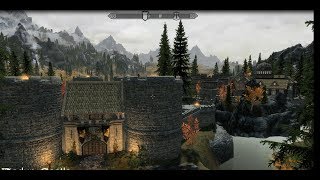 Radun Castle  Skyrim Special Edition House Mod for PC [upl. by Aikahc]