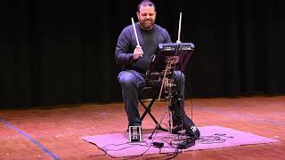 The Alesis Strike Multipad live in concert alesis alesisstrike childishgambino postmalone [upl. by Jopa]