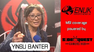 FBombs and Football Banter with Yinsu Collins  MSI 2023 Talent Interview [upl. by Fairbanks]