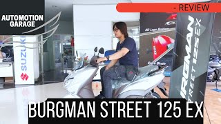 SUZUKI BURGMAN STREET 125 EX DI TAHUN 2024 GESIT LINCAH IRIT [upl. by Gusella]