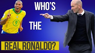 The real Ronaldo R9  highlights skills goals [upl. by Dorena]