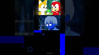 SHIN SONIC x TAILS SO BABY Cute story The Sonic Tapes Animation  Blue Bouncing Square [upl. by Salahcin]