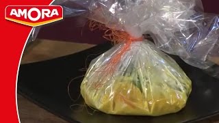 Recette de Papillottes de Cabillaud à la Moutarde  Amora [upl. by Rugg]