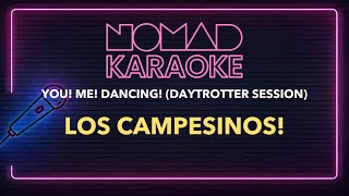 Los Campesinos  You Me Dancing Daytrotter Session Karaoke [upl. by Leira]