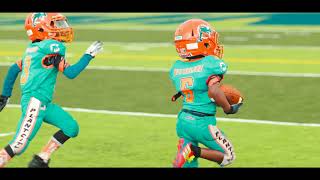 6u Plant City Dolphins vs East Bay Buccaneers Super Bowl 2021 [upl. by Tai559]