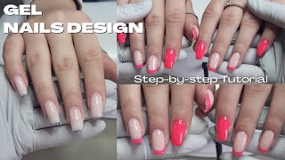 Gel Nails Design  The Secret to LongLasting Manicures  Stepbystep Tutorial [upl. by Ayekehs]