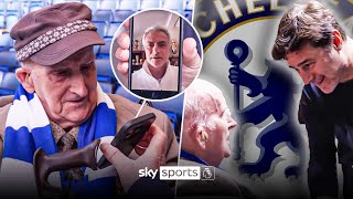 100yearold Chelsea fans DREAM surprise visit to Stamford Bridge 💙 ft Pochettino amp Mourinho [upl. by Nakashima935]