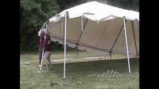 20 x 30 Frame Tent Assembly [upl. by Dal]