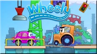 Wheely Game Walkthrough All Levels [upl. by Severen575]