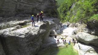 Adventure Service Zell am See  Canyoning  Tour FUN [upl. by Arymas]