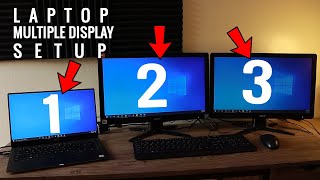 How to setup Multiple Display on a Laptop [upl. by Willman173]