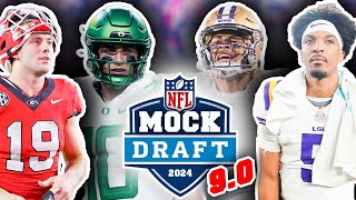 2024 NFL First Round Mock Draft For All 32 Picks 90 Post free agency [upl. by Rimisac]