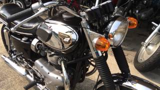 KAWASAKI Kawasaki W1サウンド sound 1969 650cc HD Quality [upl. by Notyarb256]