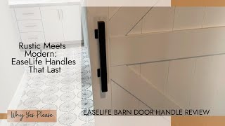 EaseLife Barn Door Handle Review [upl. by Nnasus]