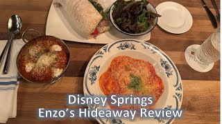 Disney Springs Enzo’s Hideaway Review Amorette’s Madame Leota Petit Cake [upl. by Adnik]