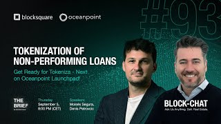 BLOCKCHAT 93 Tokenization Of NonPerforming Loans [upl. by Schulz]