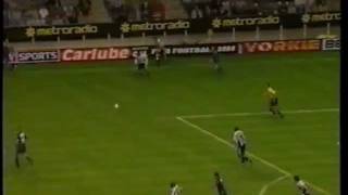 Newcastle United vs Partizan 01  20032004 [upl. by Atinet]