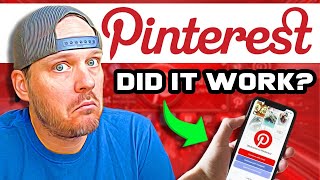 I Tried Pinterest Affiliate Marketing For 30 Days  Using AI [upl. by Refiffej632]