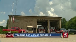 Local Firefighters Train For Response To Mass Shootings [upl. by Nitsraek]