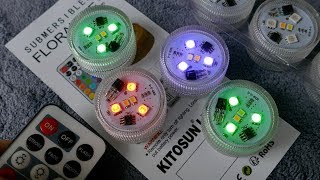 KUCAM Submersible LED Lights in 4k UHD [upl. by Alimaj]