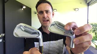 TaylorMade P750 Tour Proto Iron V P770 Iron  Head To Head [upl. by Gnat]