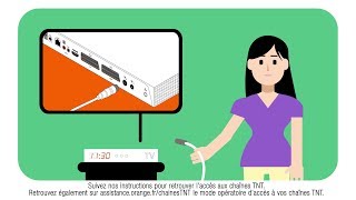 Recevoir la TNT sur mon décodeur TV Orange cest facile   Orange [upl. by Dduj541]