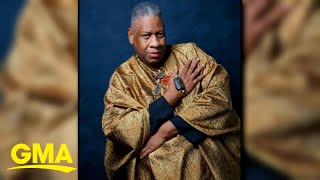 Fashion trailblazer André Leon Talley dead at 73 l GMA [upl. by Oicneconi]