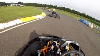 Ancaster Karting Round 5 race 1 part 1 [upl. by Sible279]