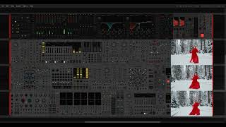 The Skater  An ambient lullaby  VCV Rack [upl. by Minor]