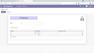 Configurar Diente y sus partes para Odontograma en Odoo 14 [upl. by Codi]