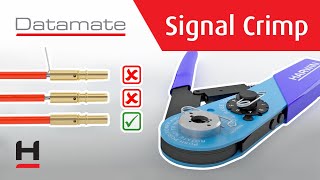 Crimping amp Assembly Guide ǀ Datamate highreliability connectors [upl. by Enalahs942]