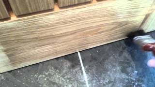 How To Varnish A solid Panelled Oak Door [upl. by Chiarra687]