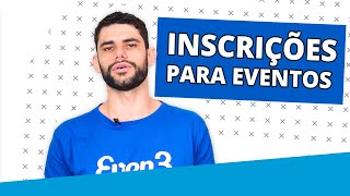 Inscrições para eventos [upl. by Nawrocki426]