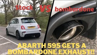 ABARTH 595  Marelli Bombardone 20 exhaust Sound Comparison [upl. by Aleck]