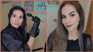 Como pintar el cabello en casa como una profesionalTips y másDIY [upl. by Harias]