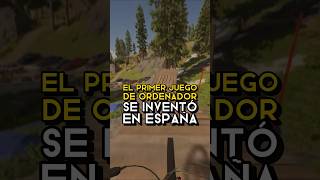 El PRIMER JUEGO de ordenador se inventó en ESPAÑA 🇪🇸 curiosidadesdevideojuegos españa gaming [upl. by Nylauqcaj]