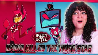 OH SNAP • LESBIAN REACTS – HAZBIN HOTEL – 1x02 quotRADIO KILLED THE VIDEO STAR” • [upl. by Barnabe340]