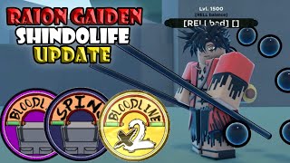 RAION GAIDEN  NARUMAKI STAGE 2 HELPING SUBS WITH SCROLLS AND WAR MODE SHINDO LIFE ROBLOX [upl. by Popelka]