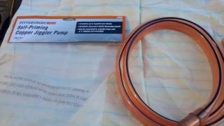 Harbor freight gas siphon jiggle pump [upl. by Ahdar]