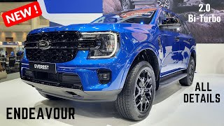 2023 Ford Endeavour BiTurbo Premium SUV  Panoramic Sunroof New Features Interiors  Ford Everest [upl. by Nodal]