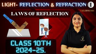 🔴Light  Reflection amp Refraction 01  Laws of Reflection  Plane Mirror  Lateral Inversion Class10 [upl. by Dao]