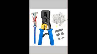 crimping tool crimping tool rj45 camera cctv [upl. by Merrick]