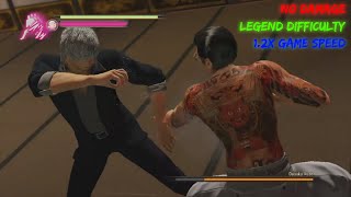 Yakuza 0 Exactions Mod  Kuze No Damage  Legend  12x Game Speed [upl. by Auroora]