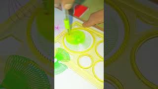 😘🤔How many rotations did the pen make in total 💥  Spirograph 2024 shorts 19 [upl. by Etteval]