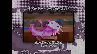 Axolotls Party Hard  Dan Bull amp HibernateStudios Slowed  Reverb  Daycore  Minecraft RAP ⭐️ [upl. by Korenblat]