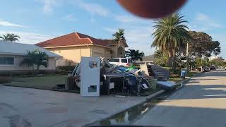 Homes amp belongings DESTROYED by hurricane Helene Belleair Beach FL 10120243 [upl. by Annoval]